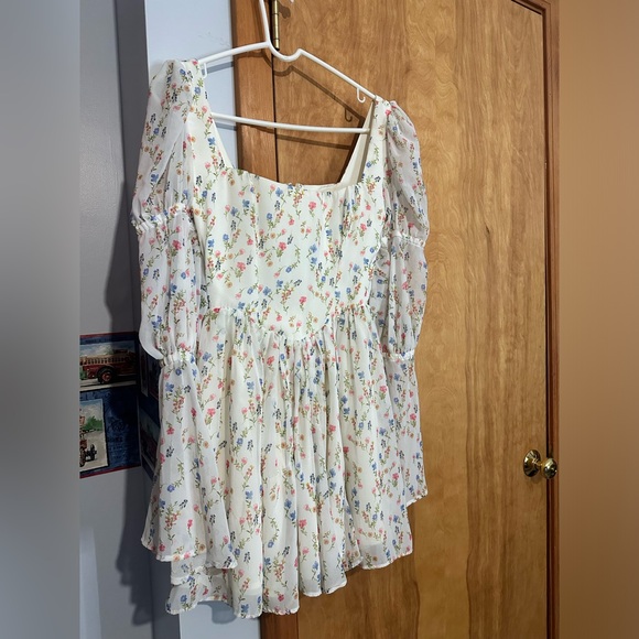 House of CB Floral Print Corset Dress - Picture 6 of 7